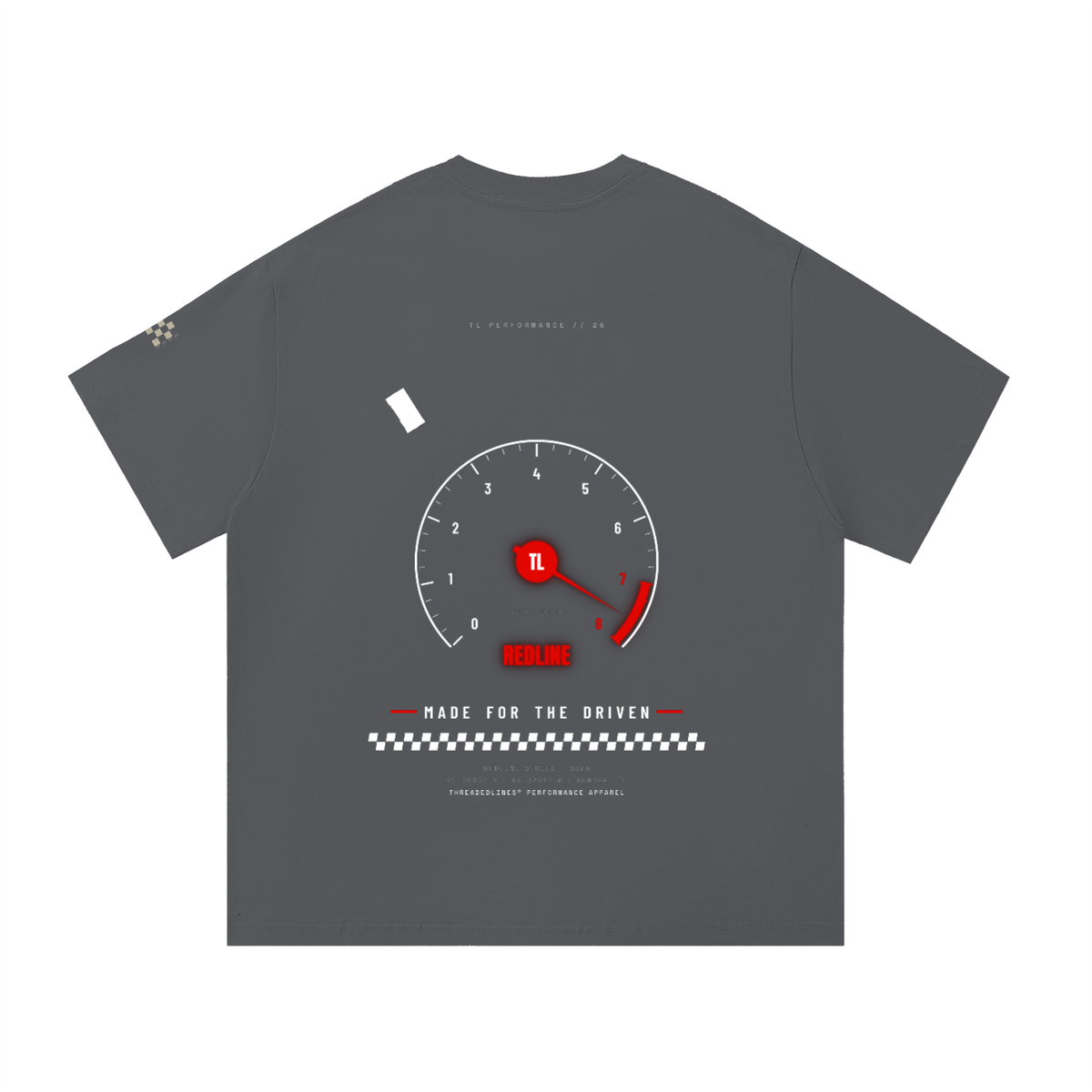 Threaded Lines Redline tee