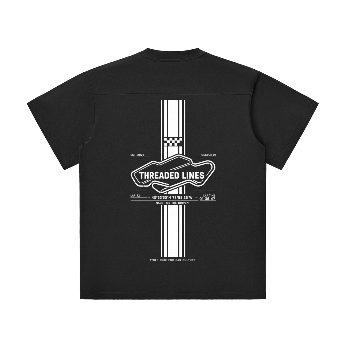ThreadedLines 0-60 track tee