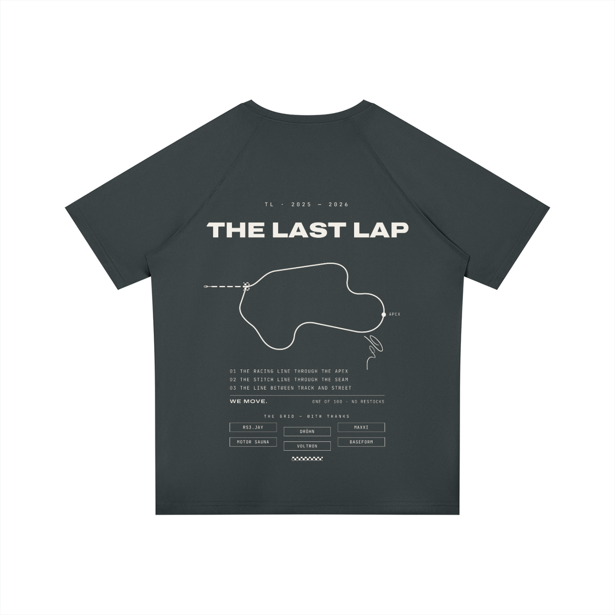 The last lap Ö-Fit tee